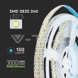 Banda LED SMD2835 240 LED/m IP20 Vtac - SKU-2166 5m