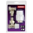 Set robineti coltar cu cap termostatic ZTM21 FERRO
