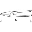 Foarfeca tabla 260 mm TOPEX 01A441