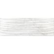 Faianta tip marmura cu aspect 3D Bianco Onda White 4734, 25,5x75,5 cm, Alb