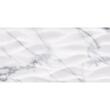 Faianta rectificata Altissimo Leaves White 4944, tip marmura, 30x60 cm, alb, finisaj lucios