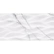 Faianta rectificata Altissimo Leaves White 4944, tip marmura, 30x60 cm, alb, finisaj lucios
