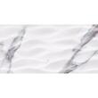 Faianta rectificata Altissimo Leaves White 4944, tip marmura, 30x60 cm, alb, finisaj lucios