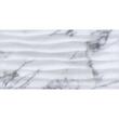 Faianta rectificata Statuario Waves White 4940, tip marmura, 30x60 cm, culoare alb