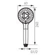 Para dus 3 functii Cortin S340 FERRO