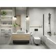 Portperie WC Greta, Crom-Sticla mata AGR14BL