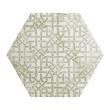 Gresie portelanata tip marmura, hexagonala, Lace Cappucino Mix Decor mat 20x23 cm 0200*0232