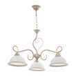 Candelabru STERLING, ALB / AURIU, 3XE27, EL 1274/3