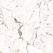 Gresie portelanata 6215 Marquina White, model marmura, 45x45 cm, alb, finisaj mat