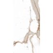 Gresie rectificata Orobianco White 6186, tip marmura, 30x60 cm, alb
