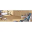 Gresie rectificata Tilia Structure Beige 3518, 60x120 cm, model lemn, bej, finisaj mat