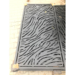 Poarta acces auto mica din tabla debitata cu plasma TIGER 3000x1940 mm
