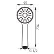 Para dus 1 functie Bello 1F S180B FERRO