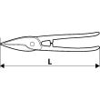 Foarfeca tabla 250 mm TOPEX 01A440
