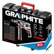 Bormasina cu percutie 550W + 10 burghie GRAPHITE 58G735