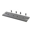 Conector pentru sina, NEGRU, 2044C