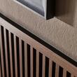 Riflaj Linerio S-Line Mocca, panou decorativ pentru perete, 2650x122x16mm