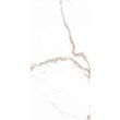 Gresie rectificata Orobianco White 6186, tip marmura, 30x60 cm, alb