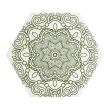 Gresie portelanata tip marmura, hexagonala, Lace Cappucino Mix Decor mat 20x23 cm 0200*0232