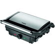 Grătar electric Samus GTS-1500X, 1500 W, plăci antiaderente 25,3 × 17,2 cm, deschidere la 180°, termostat reglabil, negru/inox