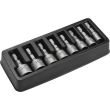 Cheie tubulara 1/4" 5-13 mm 8 piese TOPEX 39D387
