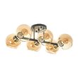 Candelabru FUNKY, NEGRU, 6XE27, 2503/6