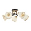 Lustra  Saider, negru, 5XE27, el 2378/5w bk/fg