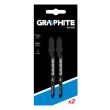 Set 2 lame pentru fierastrau vertical 50x75 mm 12TPI GRAPHITE 57H766