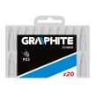 Set 20 biti PZ2x25 mm GRAPHITE 57H956