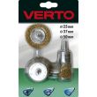 Set 3 perii sarma abrazive VERTO 62H613