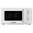 Cuptor cu microunde Hausberg HB-8008AB, 20 L, 700 W, comandă mecanică, 5 trepte de putere, alb