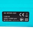 Polizor unghiular electric, Detoolz 1200 W 125 mm cu variator de turatie pentru tăiere si șlefuire