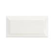 Faianta Metro White model marmura 10x20 cm, finisaj lucios, culoare alba