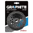 Disc diamantat de slefuire, segment dublu GRAPHITE