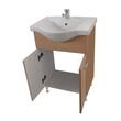 Set Baza seria 153 60cm capucino cu Lavoar 7060 60cm 17818