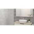 Faianta Bronx Line, model dungi, A029, 25x50 cm, culoare gri, finisaj mat, 1.51 mp/cutie