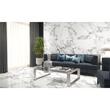 Lastra - placa mare gresie XXL - rectificata Corchia, model marmura, 120x260 cm, culoare alb, finisaj lucios
