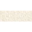 Piesa decorativa Dec Cubik Crema, model mozaic, A071, 25x75 cm, culoare crem, finisaj lucios, 1,51 mp/cutie