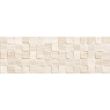 Piesa decorativa Dec Cubik Travertin, model mozaic, A071, 25x75 cm, culoare crem, finisaj lucios, 1,51 mp/cutie
