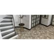Gresie portelanata tip marmura, hexagonala, Geohex Beige Matt 20x23 cm, Crem