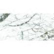 Gresie rectificata SG Pole Full Lap 1., model marmura, 60x120 cm, Alb