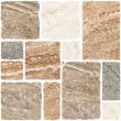 Gresie portelanata Grecia Port, tip piatra, 6035-0241-4001, 33x33 cm, finisaj mat, multicolor
