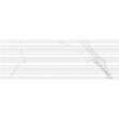 Faianta rectificata tip marmura, Livorno Lines Gris 30x90 cm, finisaj lucios