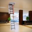Scara modulara metalica pentru acces pod/mansarda Fakro LMF 120 Antifoc, 60x120x280 cm