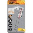 Scara modulara metalica pentru acces pod/mansarda Fakro LMF 120 Antifoc, 60x120x280 cm
