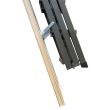 Scara modulara metalica pentru acces pod/mansarda Fakro LMP, 60x144x366 cm
