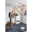 Scara modulara din lemn pentru acces pod/mansarda Fakro LTK Energy, 55x100x280 cm