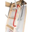 Scara modulara din lemn pentru acces pod/mansarda Fakro LTK Energy, 55x100x280 cm