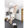 Scara modulara din lemn pentru acces pod/mansarda Fakro LTK Energy, 55x100x280 cm