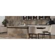 Lastra - placa mare gresie XXL - rectificata Manhattan Earth Natural, model marmura, 120x260 cm, culoare maro, finisaj mat